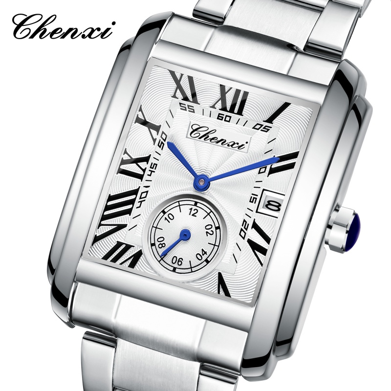 Cartier Watch Tank - CHENXI 8216 Jam Tangan Kuarsa Jam