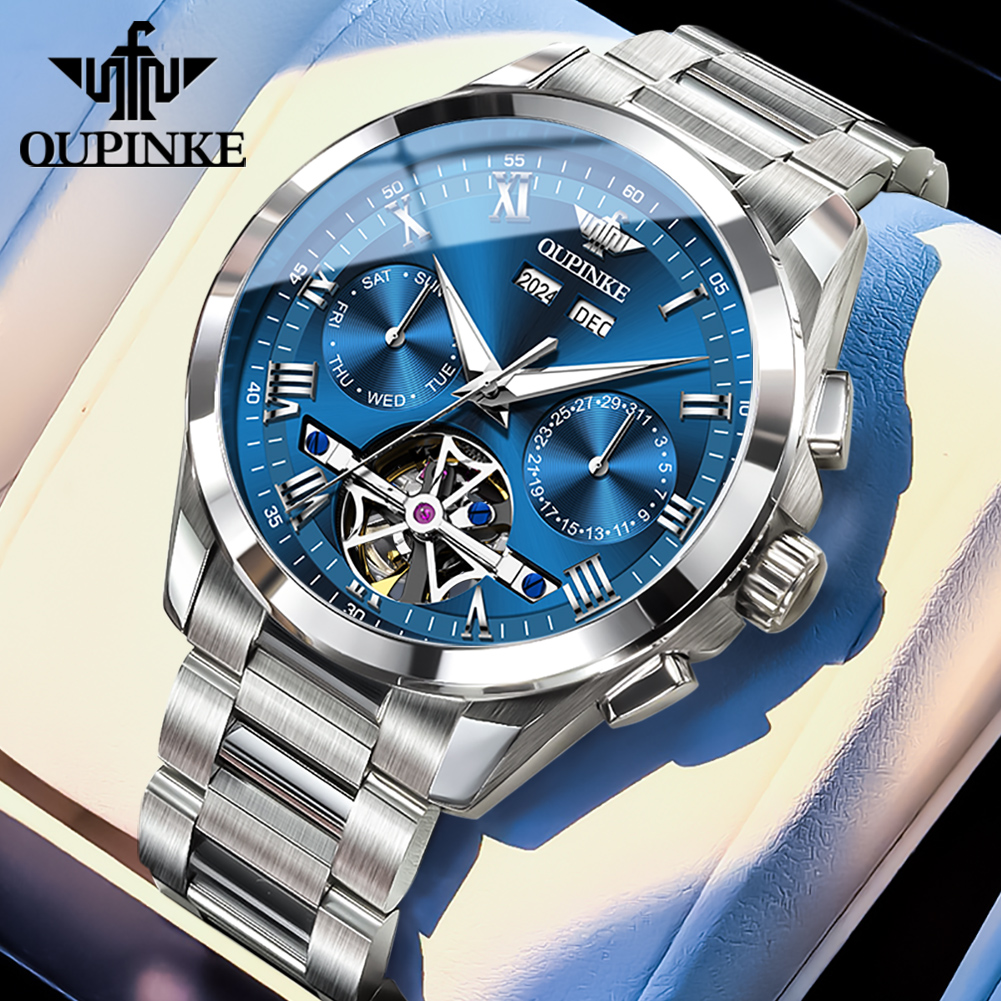 Jam Tangan Pria OUPINKE 3281 S - Omega Watch Constellation ulasan dan harga