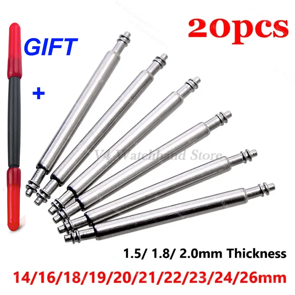 20 buah Watch Band Spring PIN  - Spring Bar Tool Set ulasan dan harga