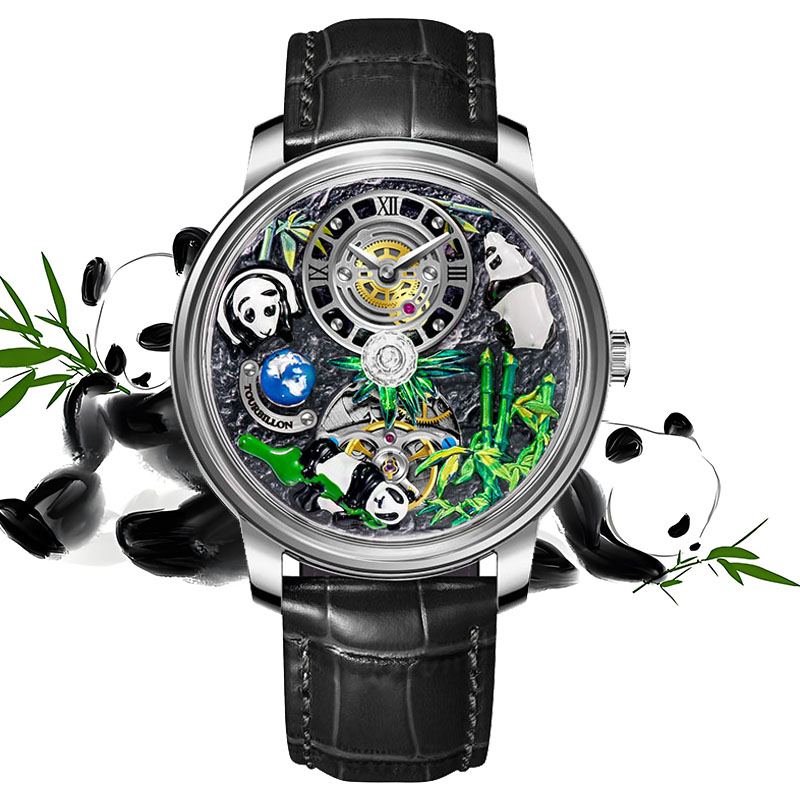 Jam Tangan Pria Mekanis Bambu  - Omega Watch Constellation ulasan dan harga