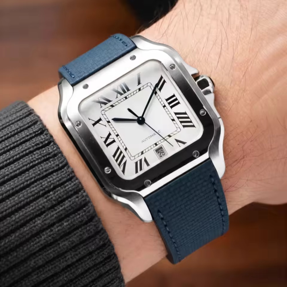 Cocok untuk Tali Jam Tangan Ca - Cartier Watch Santos ulasan dan harga
